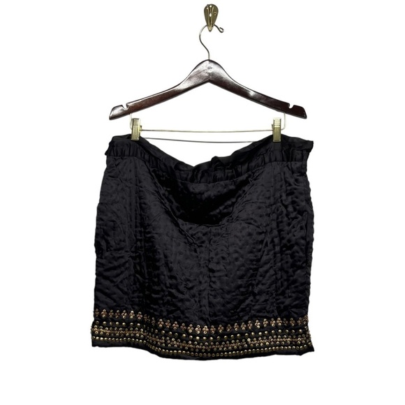 ULLA JOHNSON Shaia Skirt Black - Picture 6 of 9